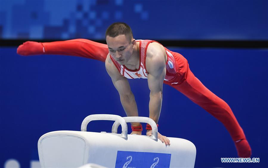 (SP)CHINA-WUHAN-7TH MILITARY WORLD GAMES-ARTISTIC GYMNASTICS