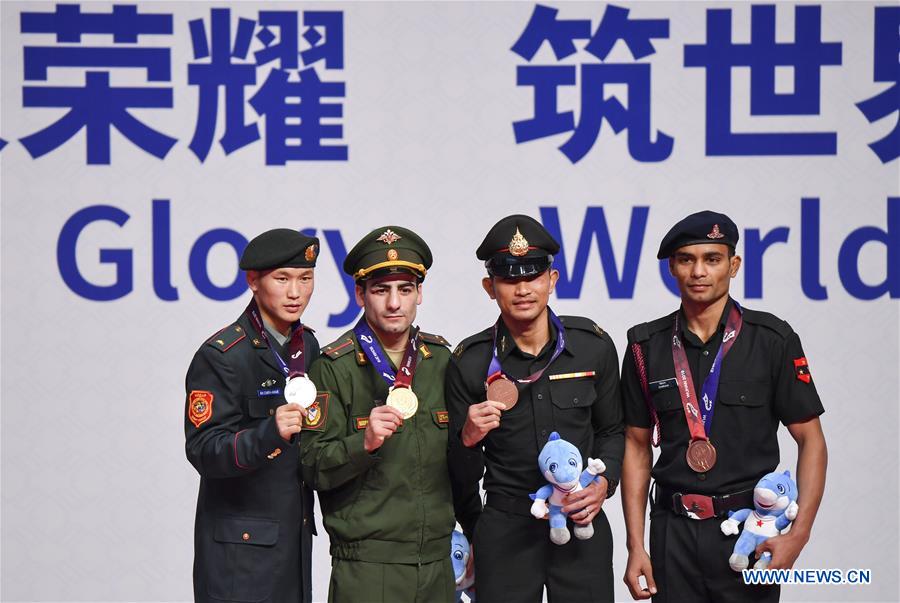 (SP)CHINA-WUHAN-7TH MILITARY WORLD GAMES-BOXING