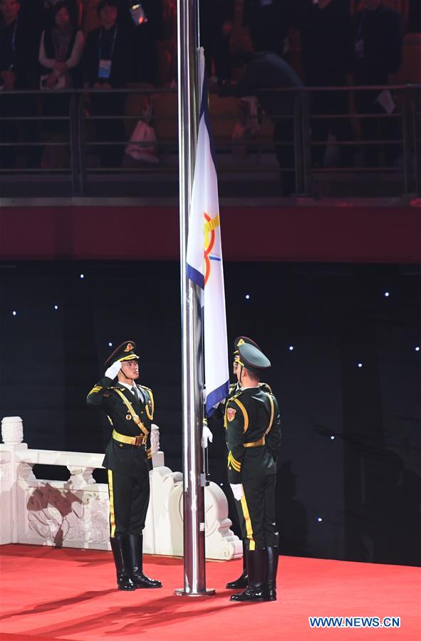 (SP)CHINA-WUHAN-7TH MILITARY WORLD GAMES-CLOSING CEREMONY