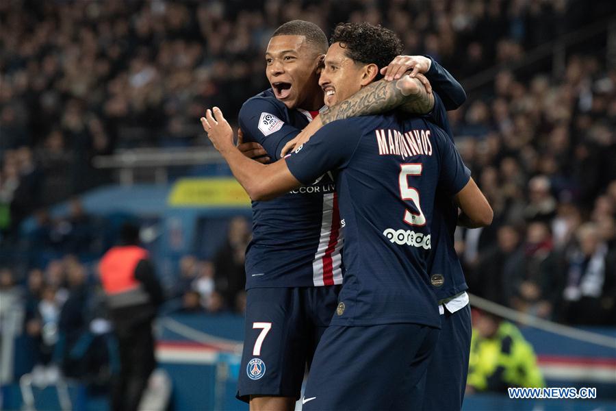 (SP)FRANCE-PARIS-SOCCER-LIGUE 1-PARIS SAINT-GERMAIN VS MARSEILLE