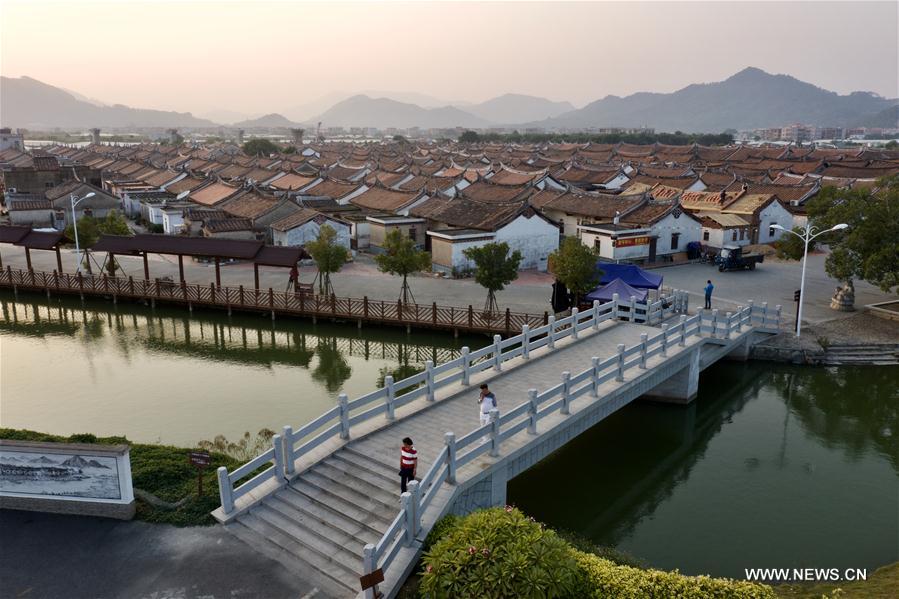 CHINA-FUJIAN-DAIMEI VILLAGE-AERIAL VIEW (CN)