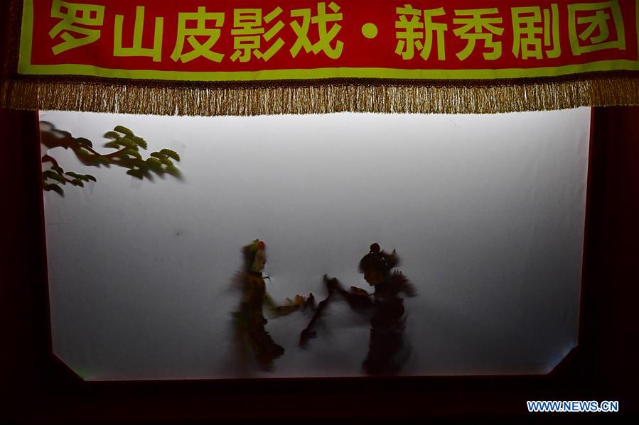 CHINA-HENAN-XINYANG-INTANGIBLE CULTURAL HERITAGE-SHADOW PLAY (CN)