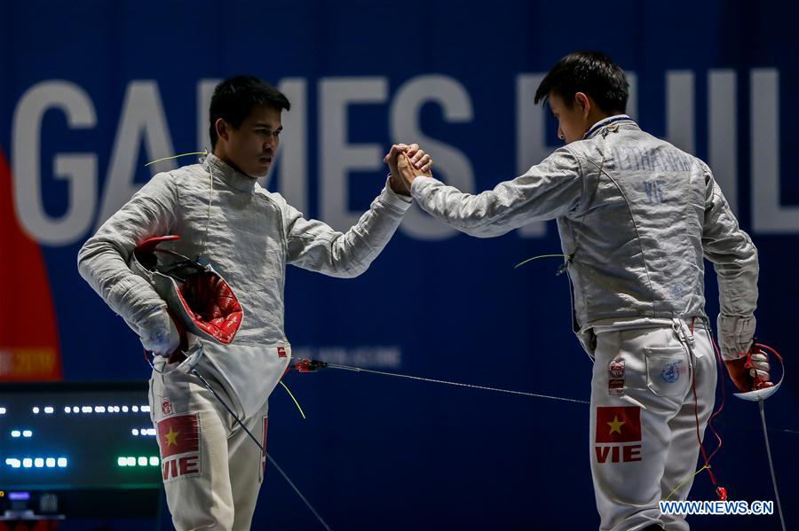 (SP)PHILIPPINES-PASAY CITY-SEA GAMES-FENCING