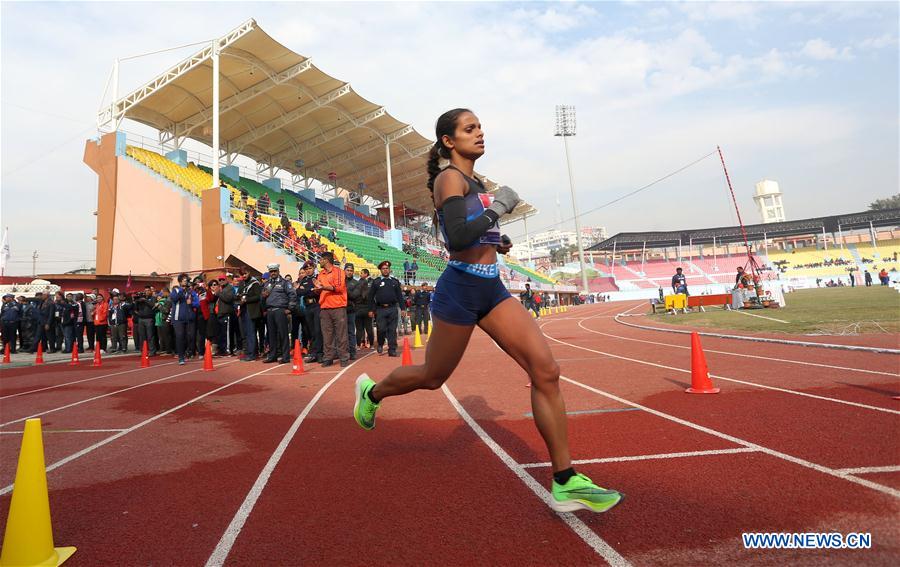 (SP)NEPAL-KATHMANDU-13TH SOUTH ASIAN GAMES-ATHLETICS-MARATHON