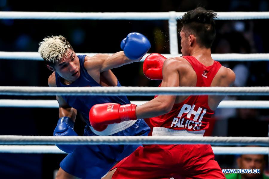 (SP)PHILIPPINES-SEA GAMES-MEN'S 64KG BOXING