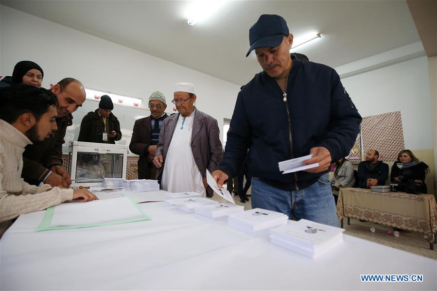 ALGERIA-ALGIERS-PRESIDENTIAL ELECTION-VOTE