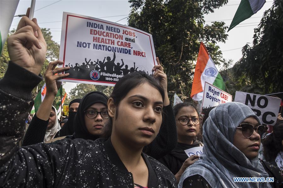 INDIA-NEW CITIZENSHIP LAW-PROTESTS