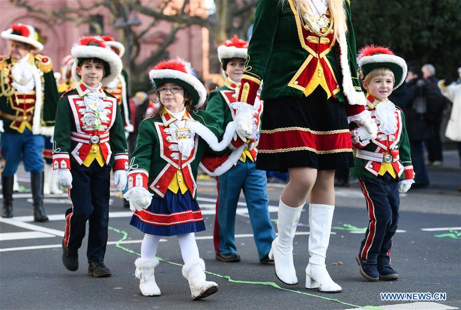 GERMANY-MAINZ-NEW YEAR-PARADE