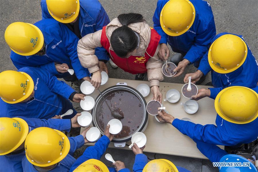 CHINA-HEFEI-LABA FESTIVAL-PORRIDGE (CN)