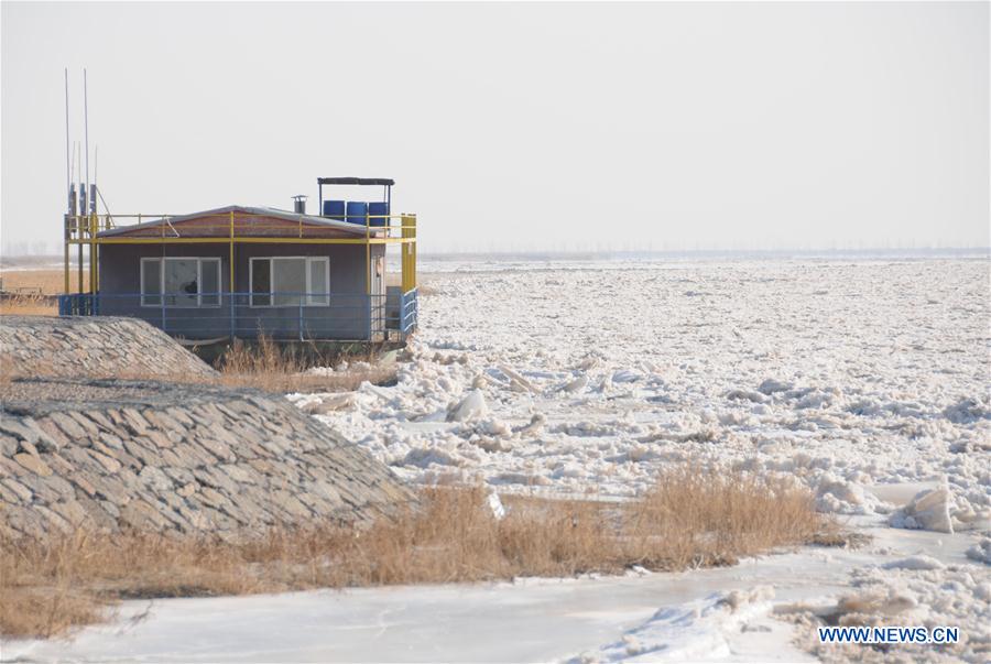 CHINA-INNER MONGOLIA-YELLOW RIVER-FREEZE(CN)