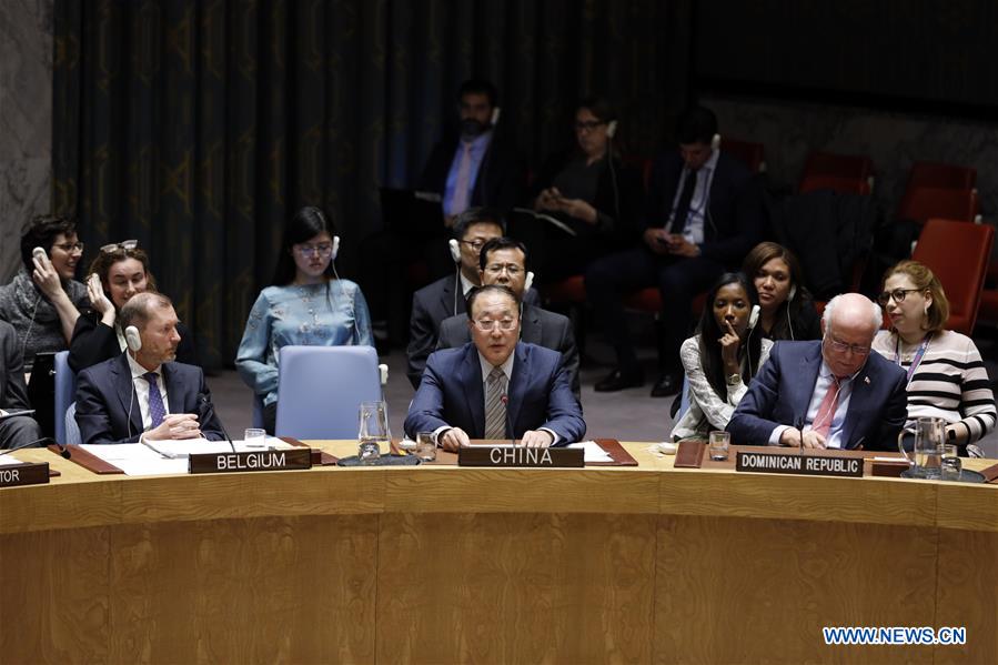 UN-SECURITY COUNCIL-CHINESE ENVOY-SYRIA