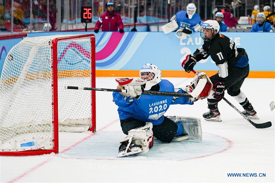 (SP)SWITZERLAND-LAUSANNE-WINTER YOG-ICE HOCKEY-MEN'S 3-ON-3