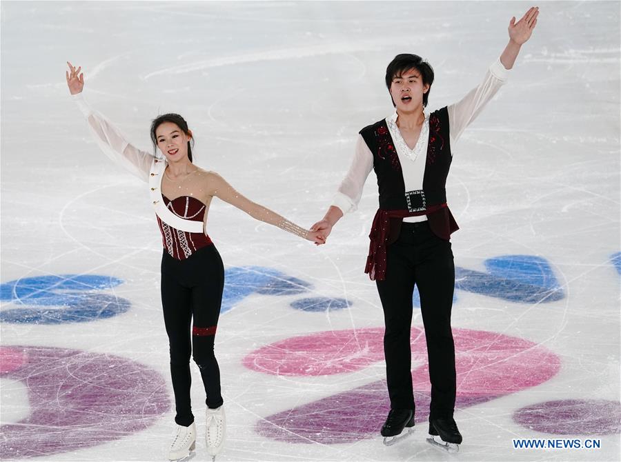 (SP)SWITZERLAND-LAUSANNE-WINTER YOG-FIGURE SKATING-PAIR SKATING FREE SKATING