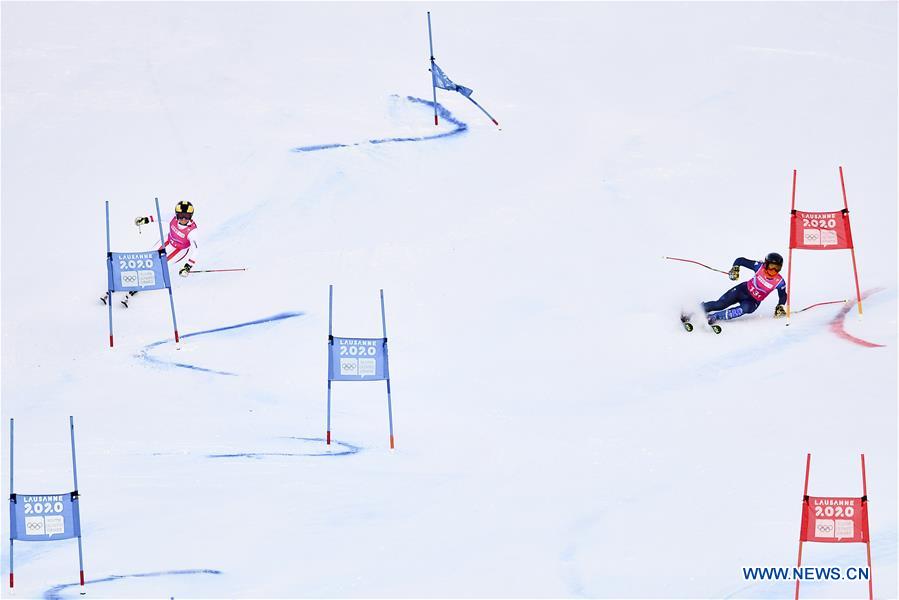 (SP)SWITZERLAND-LES DIABLERETS-WINTER YOG-ALPINE SKIING-PARALLEL MIXED TEAM