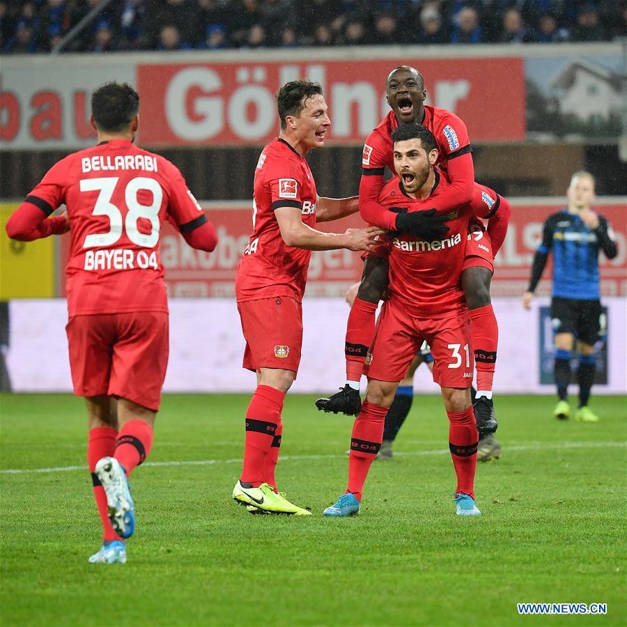 (SP)GERMANY-PADERBORN-FOOTBALL-BUNDESLIGA-PADERBORN VS LEVERKUSEN