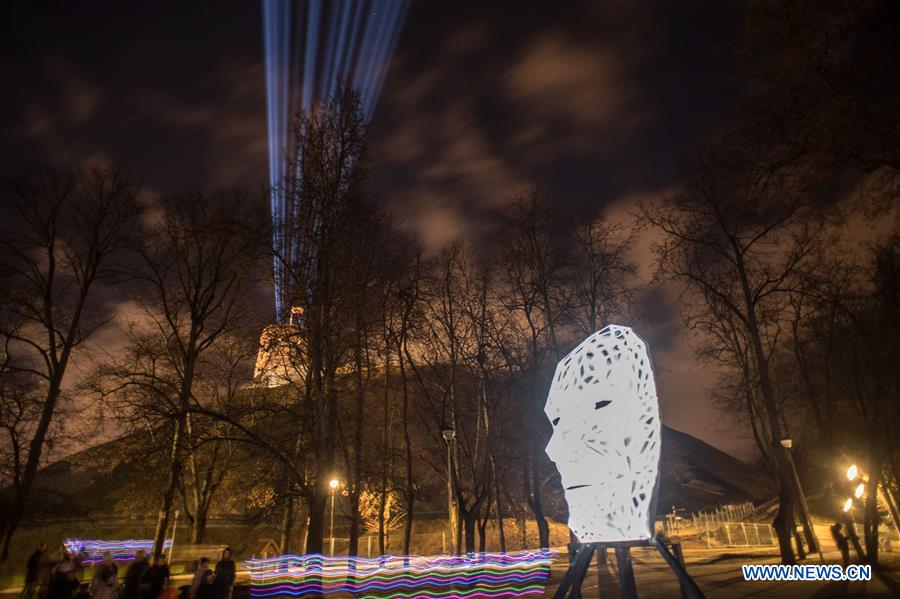 LITHUANIA-VILNIUS-FESTIVAL OF LIGHT