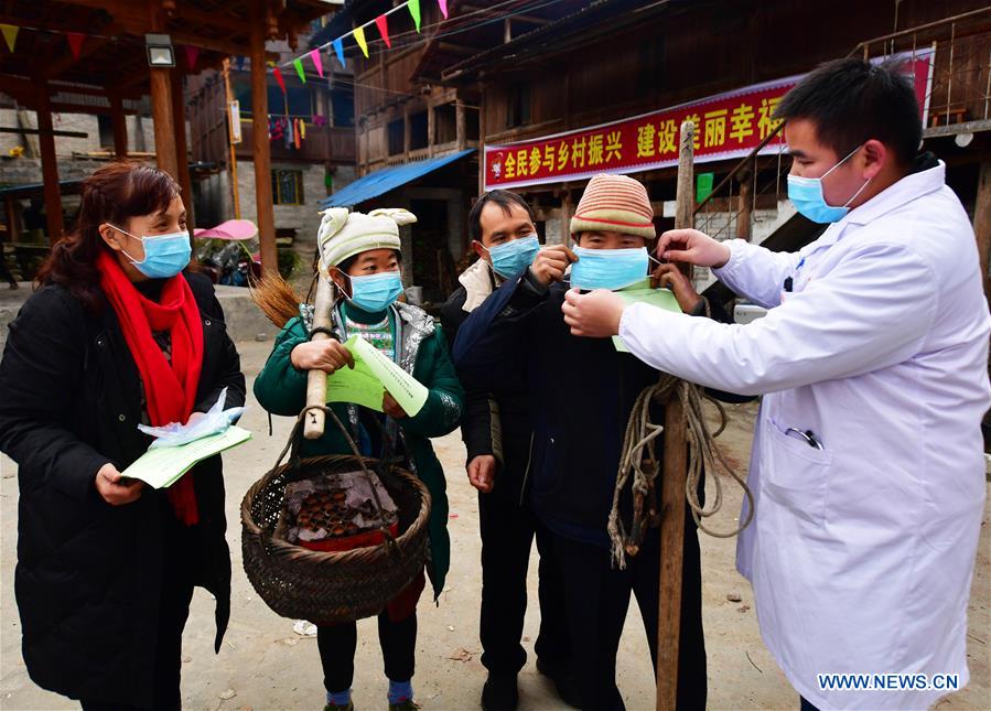 CHINA-GUANGXI-RONGSHUI-NOVEL CORONAVIRUS-PREVENTION (CN)