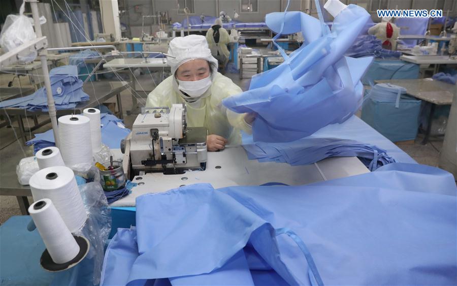 CHINA-CORONAVIRUS-PROTECTIVE EQUIPMENT-SUPPLY (CN)