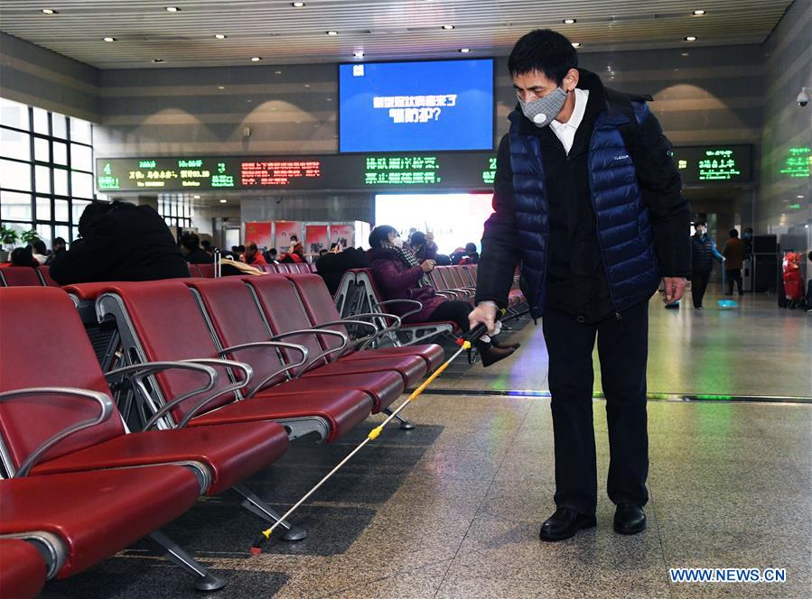 CHINA-BEIJING-CORONAVIRUS-PREVENTION AND CONTROL-RAILWAY STATION(CN)