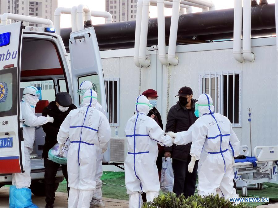 CHINA-HUBEI-WUHAN-LEISHENSHAN HOSPITAL-PATIENTS (CN)