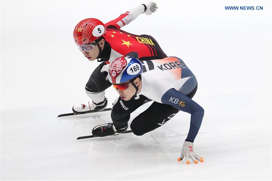 (SP)THE NETHERLANDS-DORDRECHT-ISU WORLD CUP-SHORT TRACK