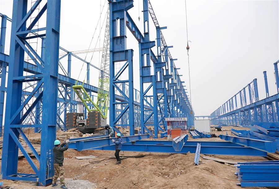 CHINA-HEBEI-SHIJIAZHUANG-STEEL COMPANY-CONSTRUCTION-RESUMPTION (CN)