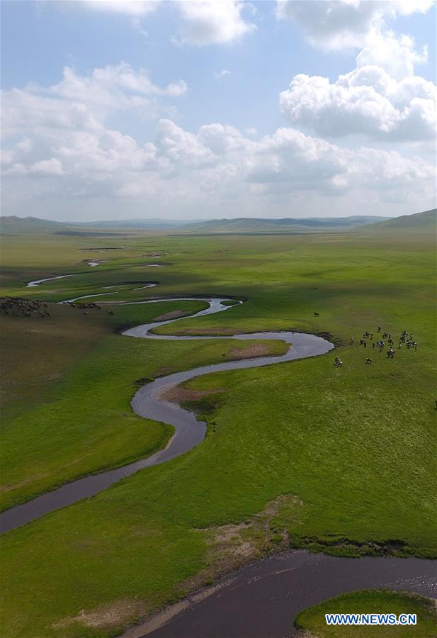 CHINA-INNER MONGOLIA-PASTURE SCENERY (CN)