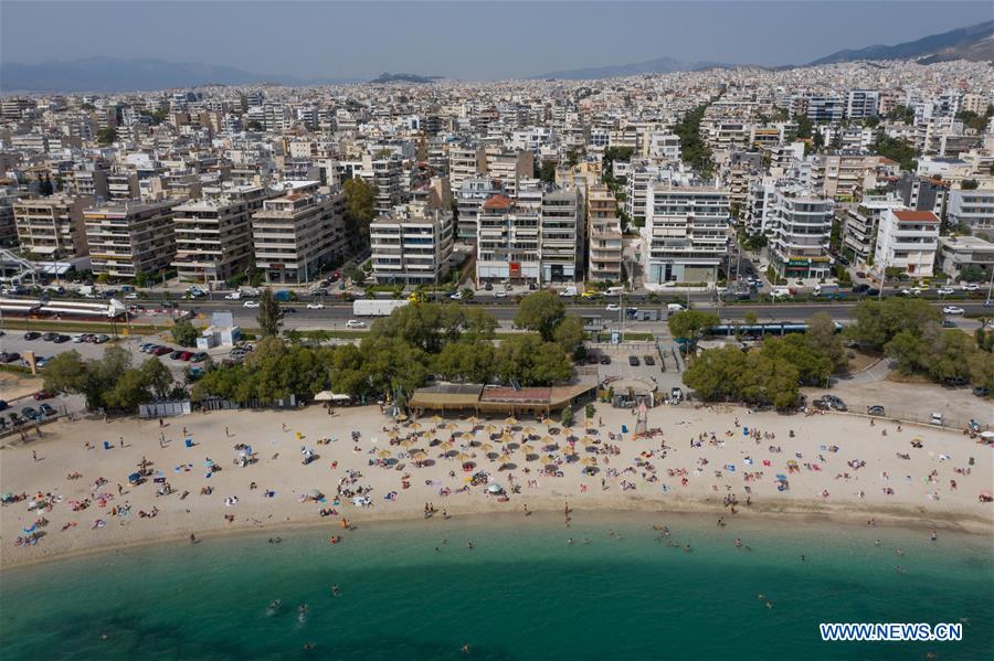 GREECE-BEACH-REOPENING