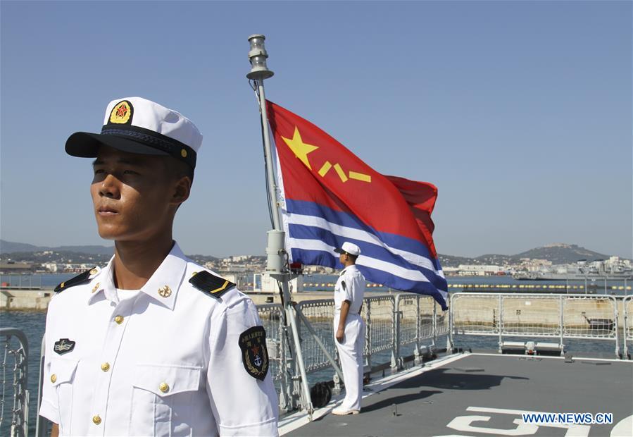 FRANCE-TOULON-CHINESE NAVY-VISIT