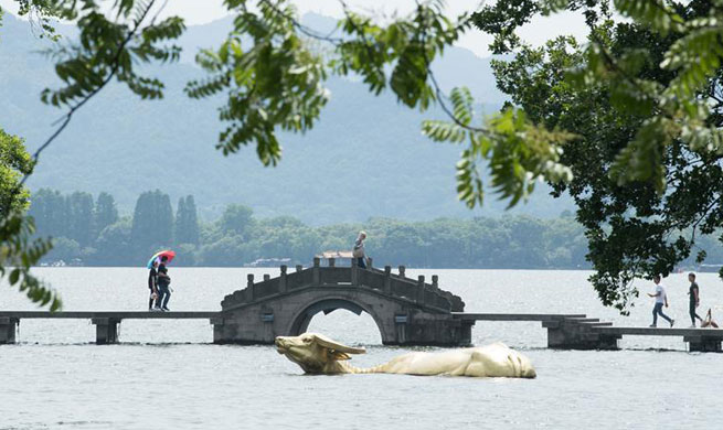 Heat wave hits Hangzhou