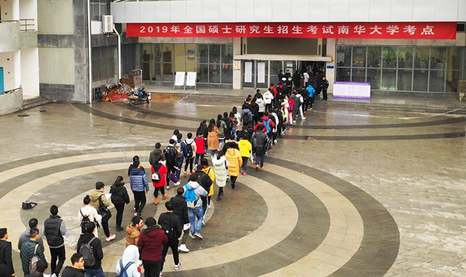 2018 postgraduate entrance exam begins