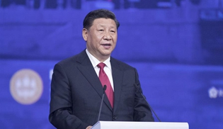 Xi highlights sustainable development as "golden key" to solving global problems at SPIEF