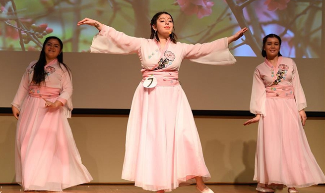 12th Chinese Bridge Chinese Proficiency Competition for Foreign Secondary School Students held in Chile