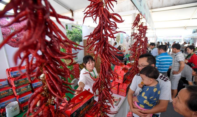 Agricultural produce trade matchmaking event held in C China's Hunan