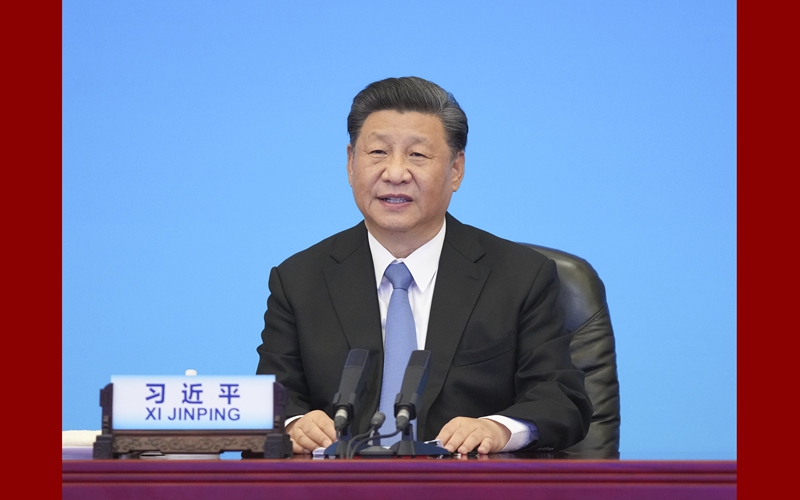 Xi urges world political parties to shoulder responsibility for pursuit of people's wellbeing, progress of mankind