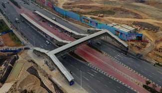 First BRT line of Nanning under construction