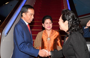 Indonesian president arrives in Beijing to attend Belt and Road Forum