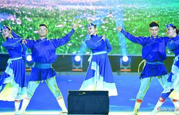 Ulan Muqir Art Troupe marks 60th founding anniversary in N China