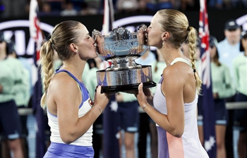 Babos, Mladenovic win women's doubles final match at Australian Open