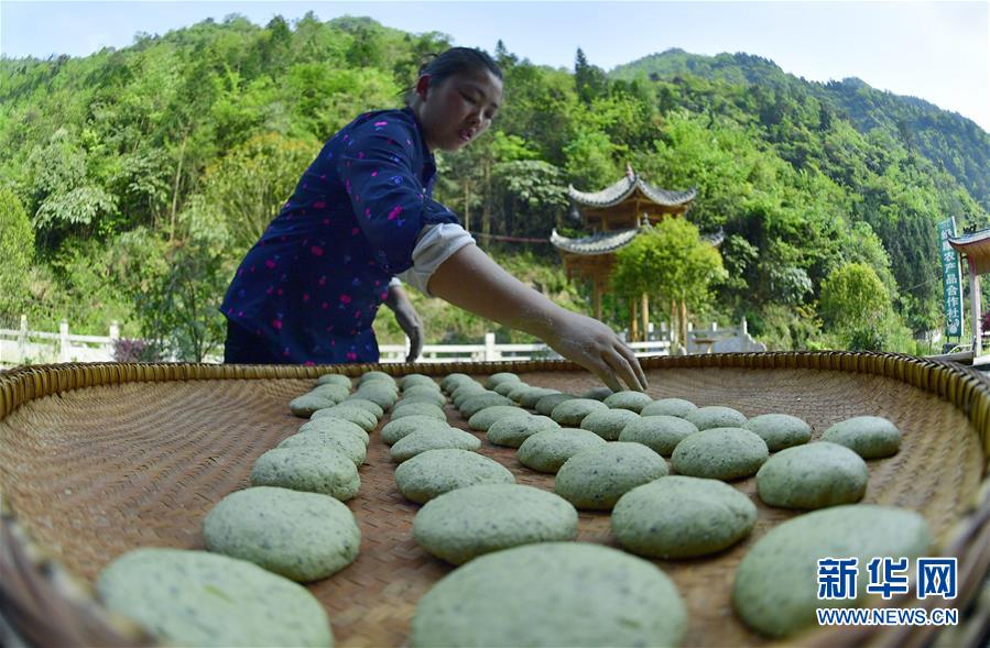 #（社會）（1）湖北宣恩：花草搓揉出的土家美味