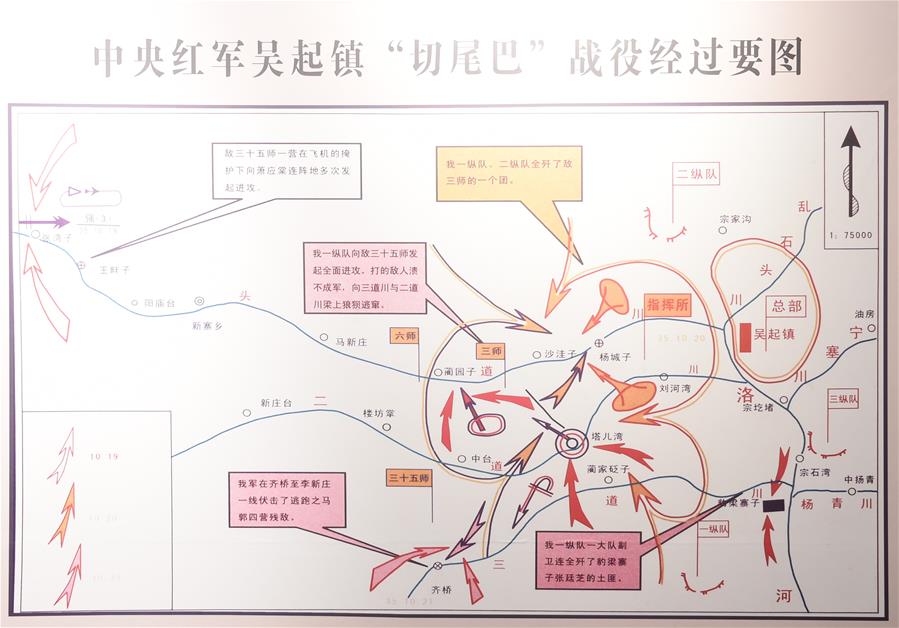 （壯麗70年·奮斗新時代——記者再走長征路·圖文互動）（1）“切尾巴”戰(zhàn)役：中央紅軍結束長征的最后一仗