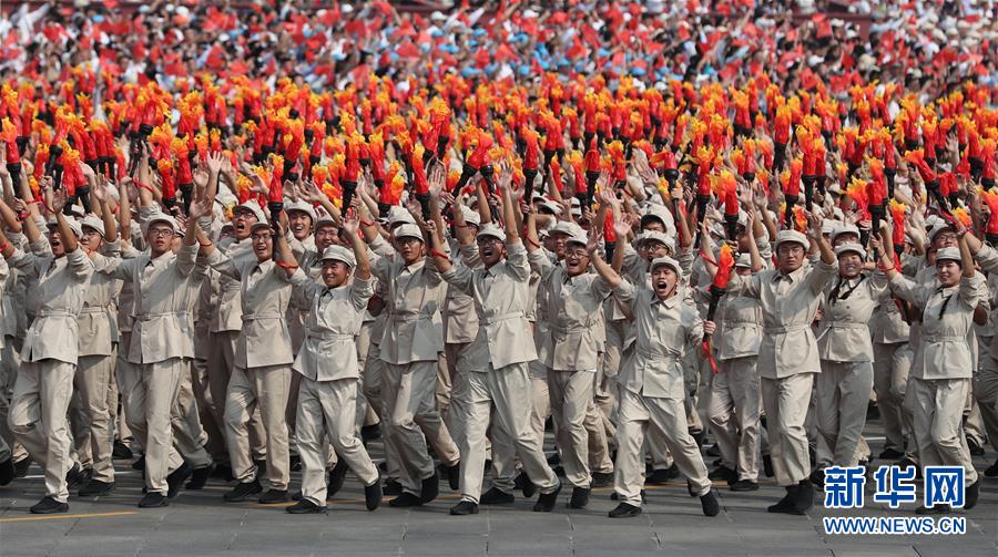 （國慶70周年·慶祝大會）慶祝中華人民共和國成立70周年大會在京隆重舉行