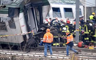 意大利北部一列車(chē)出軌致4人死亡