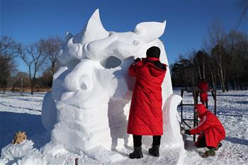 全國雪雕賽：巧奪天工展技藝