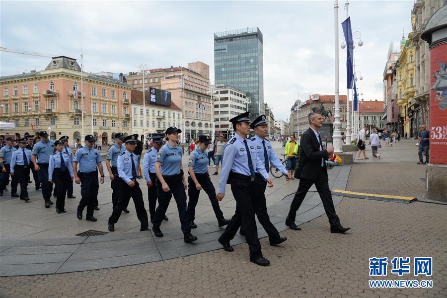 （國際）（1）中國與克羅地亞第二次旅游季警務聯(lián)巡啟動