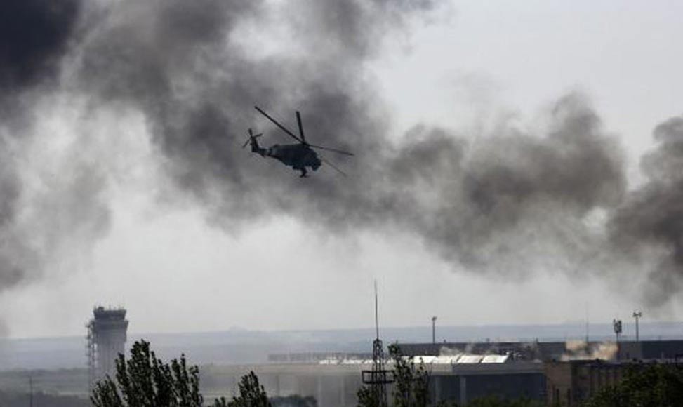 烏政府軍空襲親俄人員控制的機(jī)場